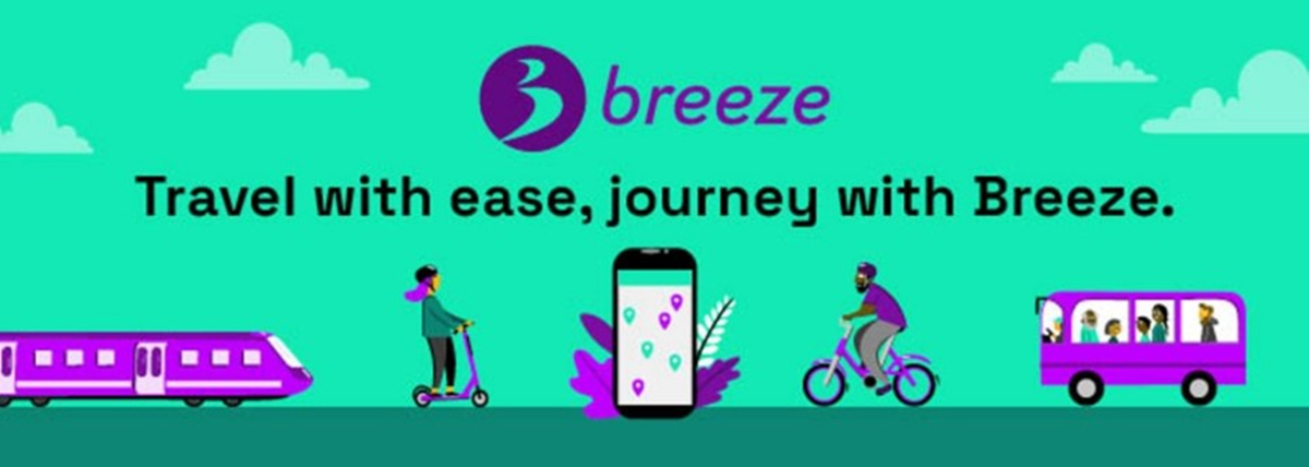 Breeze app banner